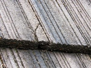 Concrete tile roof repairs